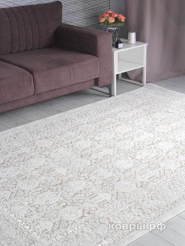 ковер Ковер SAHAN AMELI 9255A S.BEIGE / P.WHITE — фото 3