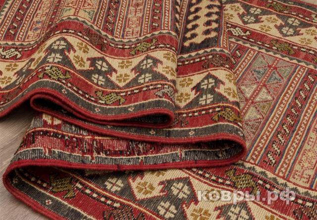 ковер ручной работы Иранский ковер ручной работы Сумах сиржан 0.76x2.81м — фото 10