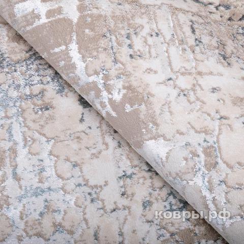 ковер Karmen hali Ascona 1075B ACIK MAVI FLOS / ACIK MAVI FLOS овал — фото 3