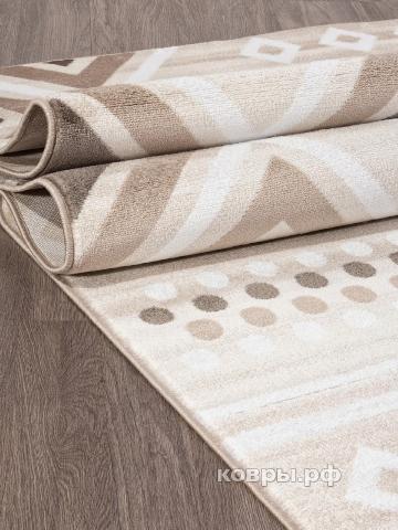 ковер MERINOS VALENCIA DELUXE D962 CREAM-BROWN — фото 3