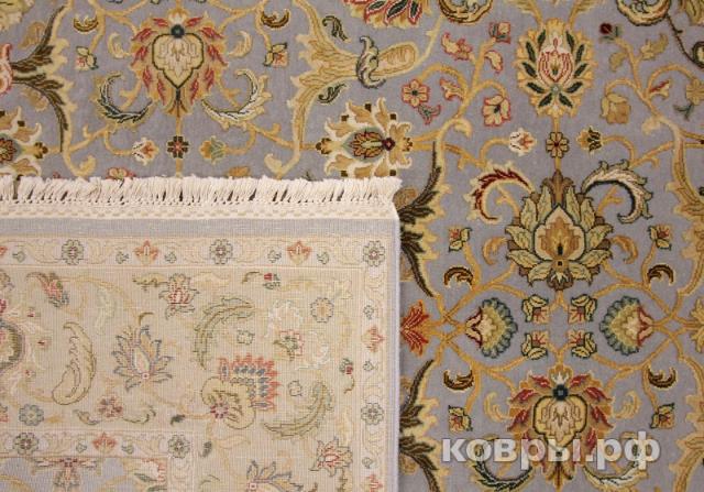 ковер ручной работы Индийский ковер ручной работы из шелка и шерсти Aurora (Аврора) 2.44x1.68 — фото 2