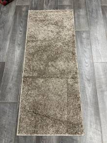 Коврик № 818,коричневый,размер 0,6 на 1,45 метра