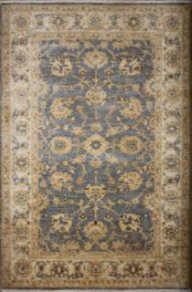 Шелковый Афганский ковер ручной работы Сhoubi (Чуби) 1.49x1