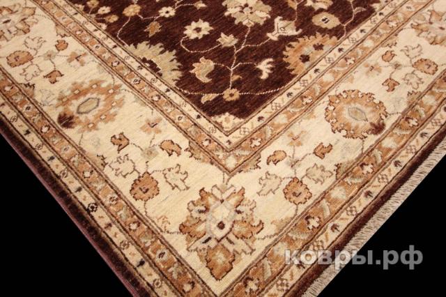 ковер ручной работы Шерстяной Афганский ковер ручной работы Сhoubi (Чуби) 2.68x1.68 — фото 2