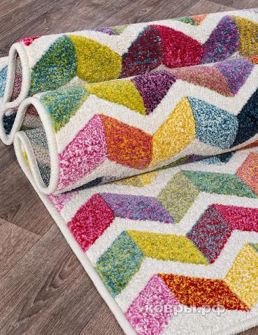 ковер Merinos Rio c056 Multicolor-Grey — фото 3