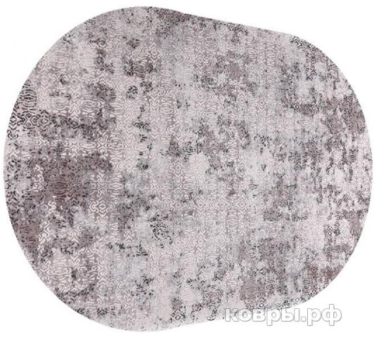 ковер OZKAPLAN Kalahari W6807 IVORY / L.GREY овал