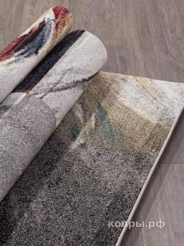 ковер MERINOS LONDON D819 gray-red — фото 3