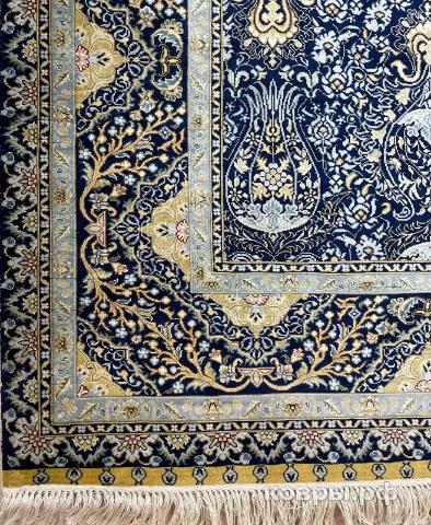 ковер ручной работы Шелковый Китайский ковер ручной работы 1.52x2.44 — фото 4