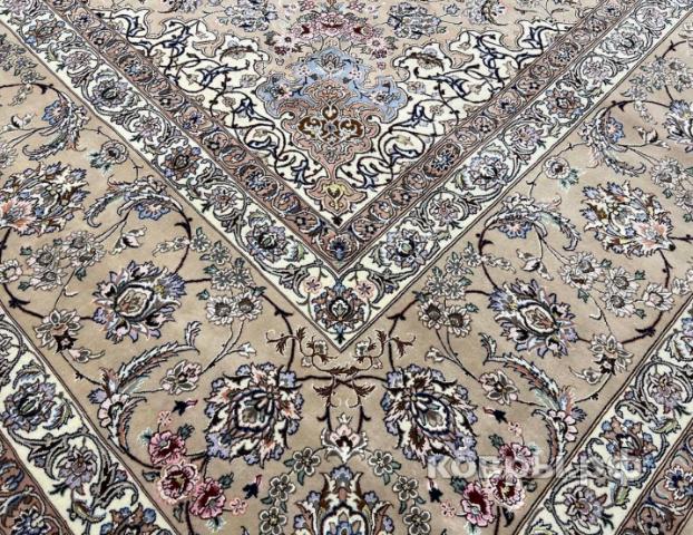 ковер ручной работы Иранский ковер ручной работы из шелка и шерсти Isfahan (Исфахан) 6.2x4.08 — фото 5