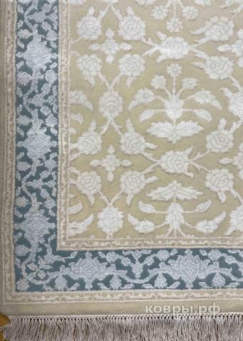 ковер ручной работы Индийский ковер ручной работы из шелка и шерсти Rajkumar (Ражкумар) 1.57x0.95 — фото 2