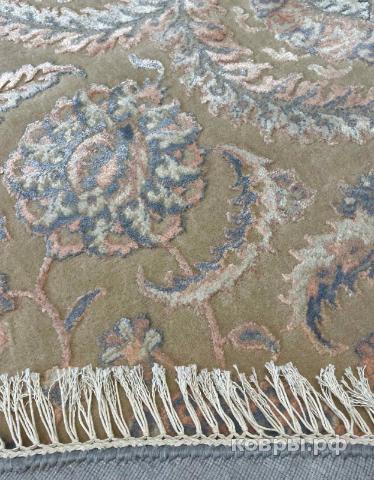 ковер ручной работы Индийский ковер ручной работы из шелка и шерсти Radjput (Раджпут) 2.5x2.5 — фото 2