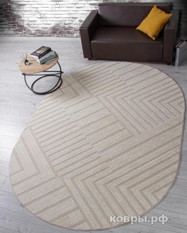 ковер Ковер MERINOS DIOS F438 LIGHT CREAM Овал — фото 2