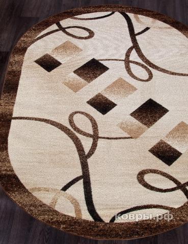 ковер MERINOS SUNRISE 2 d054 BEIGE Овал — фото 2