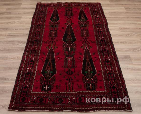 ковер ручной работы Иранский ковер ручной работы Биджар 1.38x2.65м — фото 5