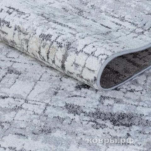 ковер OZ KAPLAN Coruna B0492B Grey-Cream — фото 3