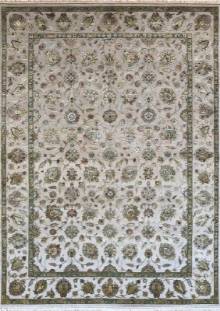 Индийский ковер ручной работы из шелка и шерсти Agra (Агра) 2.51x3.45