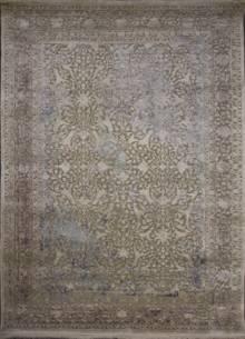 Индийский ковер ручной работы из шелка и шерсти 2.36x1.69