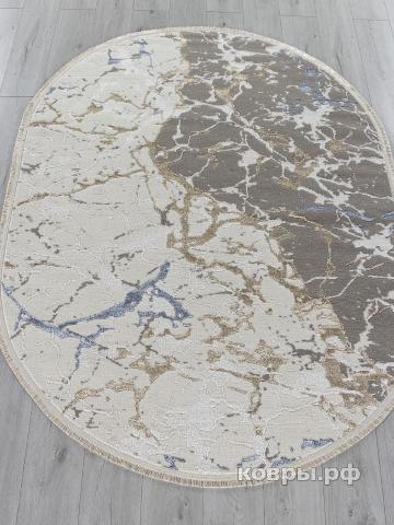 ковер Ковер KARDELEN MOSSO 27231A GRY / BLUE Овал — фото 2