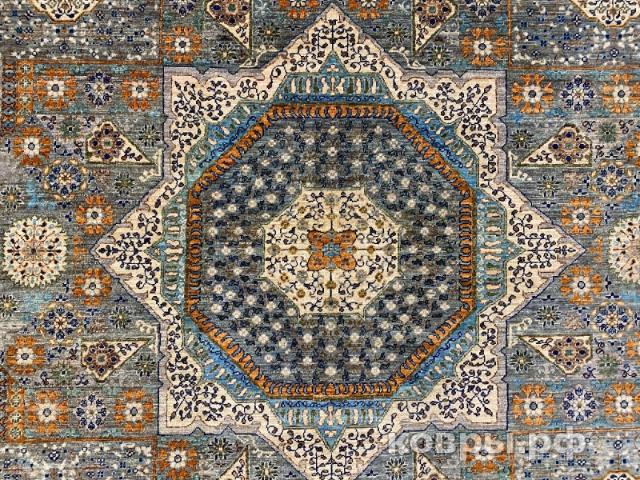 ковер ручной работы Шелковый Афганский ковер ручной работы Mamluk (Мамлук) 2.99x2.47 — фото 3