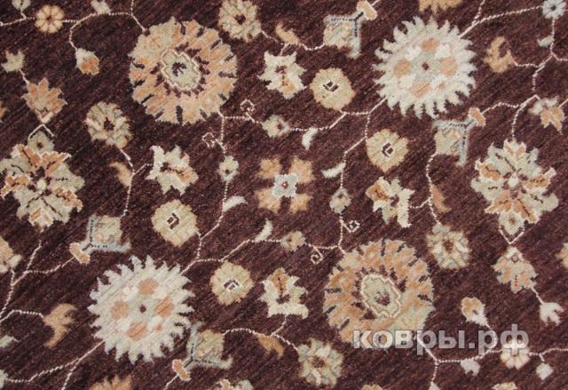 ковер ручной работы Шерстяной Афганский ковер ручной работы Сhoubi (Чуби) 2.68x1.68 — фото 3