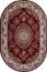 ковер Ковер MERINOS GAVANA d285 RED Овал
