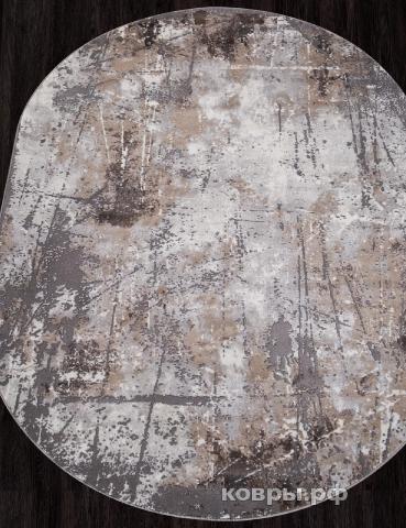ковер MERINOS GRAFF 3433 GRAY-BEIGE Овал — фото 2