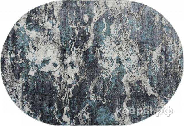 ковер ARTEMIS SAFARI 02463H BLUE / GREY Овал