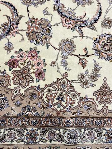 ковер ручной работы Иранский ковер ручной работы из шелка и шерсти Isfahan (Исфахан) 6.2x4.08 — фото 6