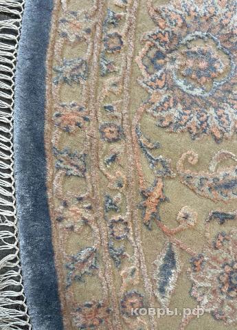 ковер ручной работы Индийский ковер ручной работы из шелка и шерсти Radjput (Раджпут) 2.5x2.5 — фото 3