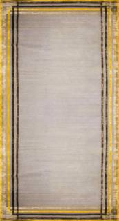 Индийский ковер ручной работы из шелка и шерсти 7.41x3.02