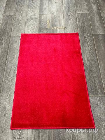 Халява Коврик № 936,алый,размер 0,8 на 1,2 метра