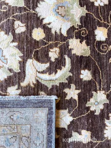 ковер ручной работы Шелковый Афганский ковер ручной работы Сhoubi (Чуби) 2.94x2.51 — фото 2