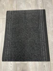 Коврик № 1420,серый ,размер 0,8 на 1 метр (прорезиненный)