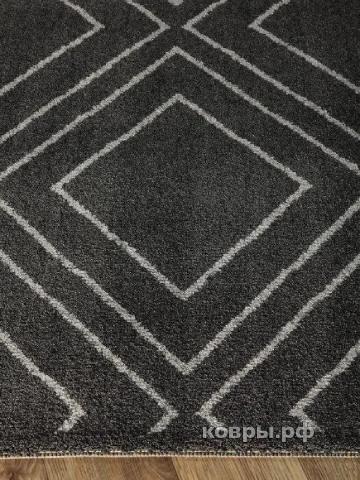 ковер Devos Caby Ambiance 81223 anthracite-silver — фото 3