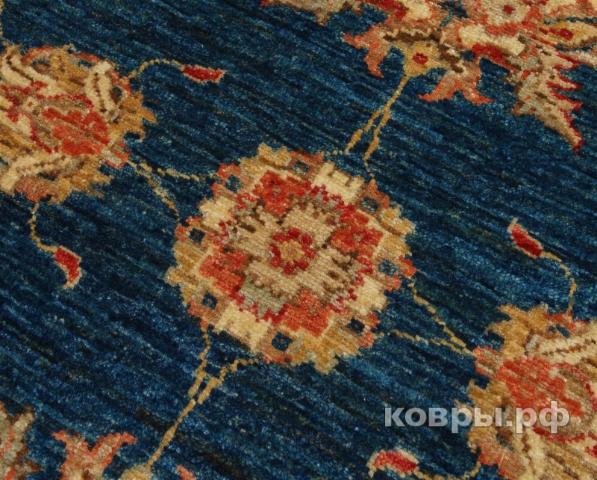 ковер ручной работы Пакистанский ковер ручной работы Чуби зиглер 0.8x1.21м — фото 4
