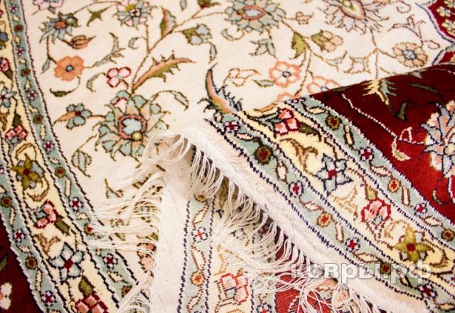 ковер ручной работы Шелковый Китайский ковер ручной работы 2.7x1.75 — фото 2