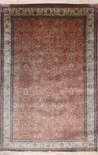 Шелковый Индийский ковер ручной работы Kashmir (Кашмир) 2.75x1.84