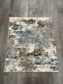 Коврик № 747,серый,размер 0,9 на 1 метр