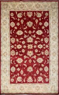 Шелковый Афганский ковер ручной работы Сhoubi Ziegler (Чуби зиглер) 3.05x1.97