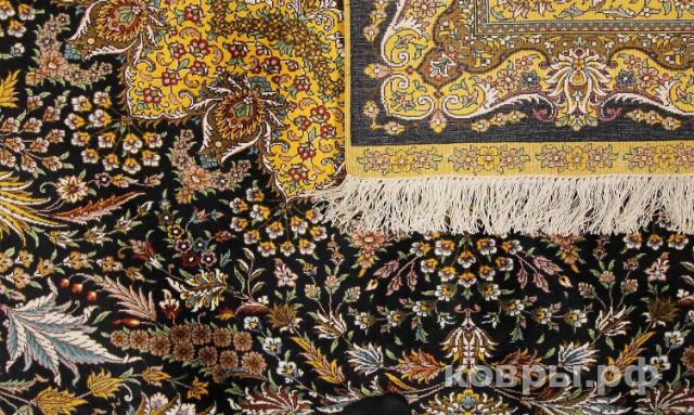 ковер ручной работы Шелковый Китайский ковер ручной работы Hereke (Хереке) 3.2x2.52 — фото 3