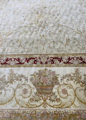 ковер ручной работы Шелковый Китайский ковер ручной работы 5.6x3.7 — фото 4