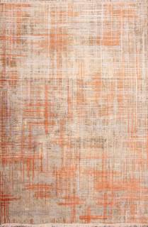 Дизайнерский Индийский ковер ручной работы из шелка и шерсти 2.35x1.75