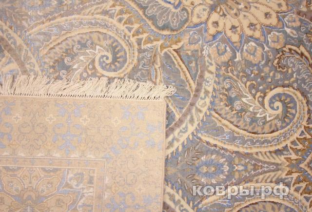 ковер ручной работы Индийский ковер ручной работы из шелка и шерсти Rajkumar (Ражкумар) 2.39x1.7 — фото 2