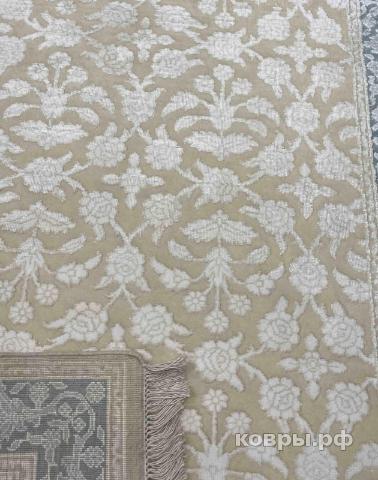 ковер ручной работы Индийский ковер ручной работы из шелка и шерсти Rajkumar (Ражкумар) 1.57x0.95 — фото 4