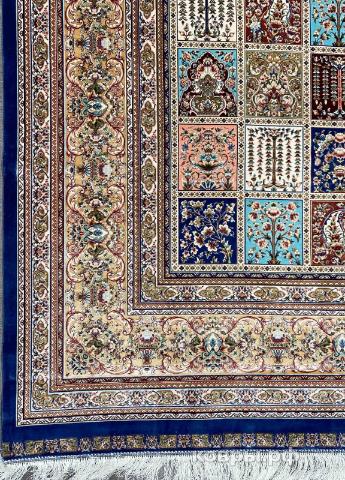 ковер ручной работы Шелковый Иранский ковер ручной работы Qum (Кум)  2.94x1.98 — фото 2