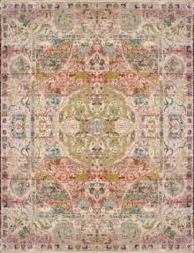 Индийский ковер ручной работы из шелка и шерсти 3.17x2.44