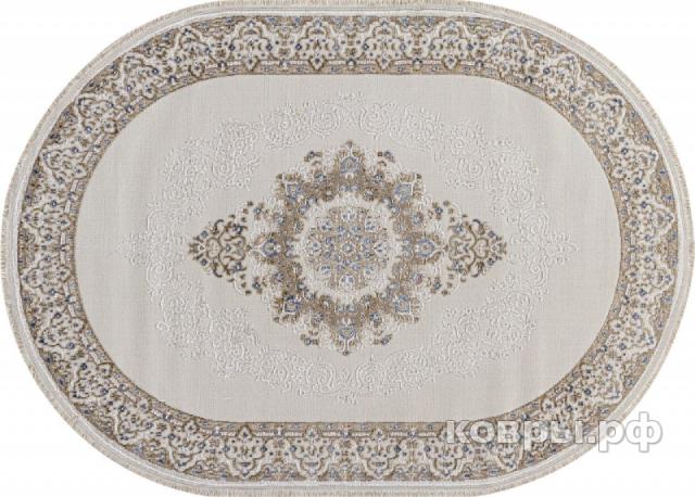 ковер Ковер KARDELEN MOSSO 27236A CREAM / BLUE Овал