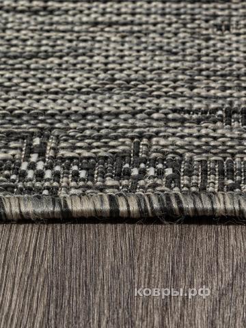 ковер Ковер Современный MERINOS KAIR S144 BLACK-GRAY — фото 4