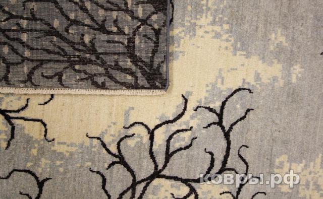 ковер ручной работы Шелковый Афганский ковер ручной работы Modern (Модерн)3x2.47 — фото 4