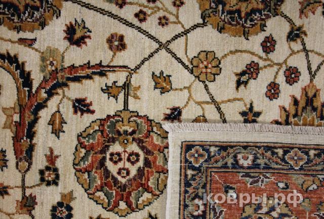 ковер ручной работы Афганский ковер ручной работы из шелка и шерсти Bidjar (Биджар) 2.84x1.95 — фото 4